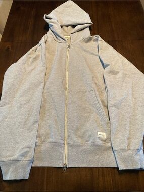 Tenore fleece hoodie heather gray